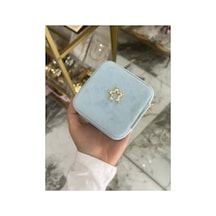 Renkli Taş Detaylı Yıldız Model Earcuff Küpe Çok Renkli