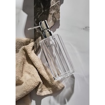 Akrilik Sıvı Sabunluk - Düşmeye Dayanıklı Banyo, Mutfak Sıvı Sabunluğu - 200 Ml