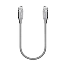 Alumicable Usb-c - Usb-c 30cm 65w Pd/qc Hızlı Şarj/data Kablosu Uzay Grisi Uzay Grisi 2dk50ug Standart