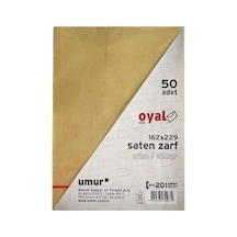 Oyal 08480 162 X 229 160 Gr 50'lı Altın Saten Zarf