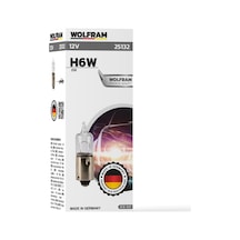 H6 Ampul Civalı Mercekli 12v 6w 10 Adet - Wolfram 25132