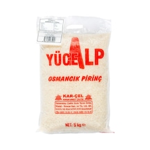 Yücealp Osmancık Pirinç 5 Kg Tane Tane Pilavlık Tarı