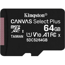 Kingston 64Gb Microsdxc Canvas Select Plus Hafıza Kartı Sdcs2/64G