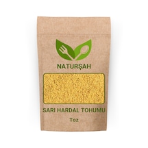 Naturşah Sarı Hardal Tohumu Toz - Öğütülmüş 250 Gr / Sinapis Alba