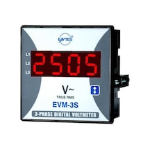 Entes Evm-3s-96 Voltmetre Seçebilir Rst Ölçer M0029