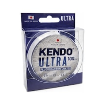 Kendo Ultra Fluorocarbon Kaplama 100m White Misina 0.22Mm