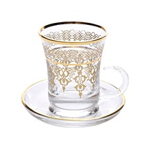 Decorium Çay Takımı Kulplu 12 Prc Valentia Ars 285 M00285 Şeffaf