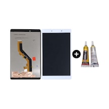 Samsung Galaxy Tab A8 Sm-t290 Uyumlu Dokunmatik Set Beyaz + B7000