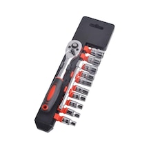 Cr-v Socket Set 12 Parça 1/2 İnç Vakumlu Lokma Seti 4604
