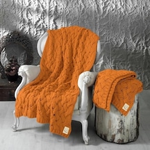 Serenita Saç Örgü Triko Tv Battaniyesi Throw Koltuk Şalı (538861623)-110X160