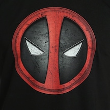 Bant Giyim - Deadpool Siyah Erkek T-shirt Tişört Siyah