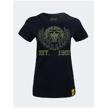 Fenerbahçe Kadin Kolej Logo Tshirt Lacivert
