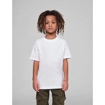 Çocuk Unisex Basic T-shirt - Beyaz