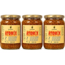 Yeni Atomix Honey Mix 3 500g Royal Jelly + Propolis + Fresh Bee Pollen + Natural Honey