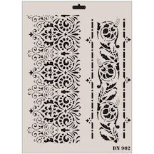 Rich Dantel Seri Dn-902 Stencil 35X25 Cm