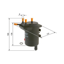 Bosch Yakıt Filtresi Dizel Renault Clio Iı 1.5 Dci 05, Clio Symbol I 1.5 Dci 01-09, Clio Iı Van 1.5 Dci 03 09864b2023 Bsc 0 986 4b2 023