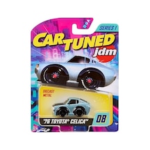 Jdm Seri 1 1976 Toyota Celica Hatchback Diecast Oyuncak Araba, Mavi, Metal Gövde