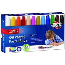 Lets 12 Renk Pastel Boya L6120