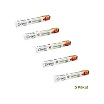 Green Cuki Yağlı Fırın Tepsi Pişirme Kızarma Kağıdı - 8 Metre - 5 Kutu