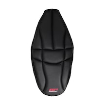 GP Kompozit Honda Forza 250 2018-2025 Uyumlu Fileli Motosiklet Konfor Sele Kılıfı Siyah