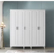 GuneyStore Sport 5 Kapaklı Komple MDF Gardırop