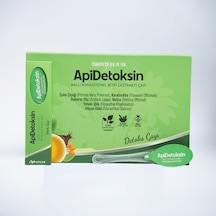 Apimedicine Apidetoksin Premium Ballı Bitki Ekstrakt Çayı 12 Adet - Günlük Ferahlık Pratik Kaşık Çay