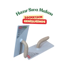 280mm X 128mm Plastik Kaleterasit Malası - Dış Cephe Hazır Sıva Malası 28x13 Cm