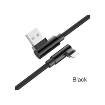 Jms 90 Derece Mikro USB C Tipi 0.35 M İos Uyumlu İpad Telefon Hızlı Şarj Kablosu Kırmızı