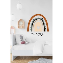 MSticker Be Happy Gökkuşağı Çocuk Odası Duvar Sticker