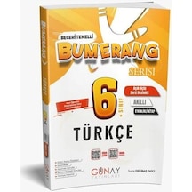 Günay 6. Sınıf Bumerang Türkçe Beceri Temelli Akıllı Etkinlikli Kitap Soru Bankası