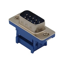 9 Pin Flat Kablo Tip Erkek D-sub Konnektör 10 Adet
