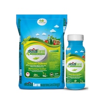 Organik%100 Solucan Gübresi Toz 10 Kg + 1 Litre Sıvı Organik Gübre 0,250