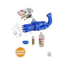 Pilli Baloncuk Makinesi Tabancası - 500 Ml Likit İle Harika Baloncuklar