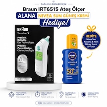 Braun 6515 Ateş Ölçer Alana Nıvea Güneş Kremi Hediyeli
