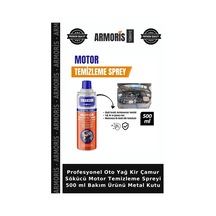Profesyonel Oto Yağ Kir Çamur Sökücü Motor Temizleme Spreyi 500 Ml Bakım Ürünü Metal Kutu