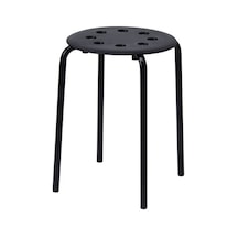 Ikea Marıus Tabure, Siyah, 45 Cm