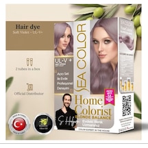 Sea Colorist Set Saç Boyası Ul-v+ Soft Viyole Soft Vıolet Blonde Balance