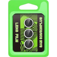 Newface Samsung Galaxy S26 Raze Metal Kamera Lens - Gümüş