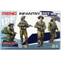 Meng Hs-004 1/35 Ölçek, Idf Piyadeleri 2000- , 4 Adet, Plastik Figür Model Kiti-56488