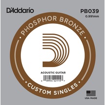 Akustik Tek Tel, Phosphor Bronze Wound, La , 5li