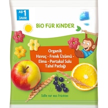 Mey İthalat Organik Havuç Frenk Üzümü Elma Portakal Sulu Tahıl Patlağı 30 Gr Diğer