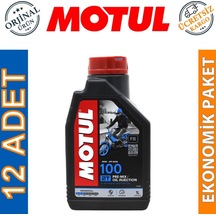 Motul 100 2T 2 Zamanlı Motosiklet Motor Yağı 12 x 1 L