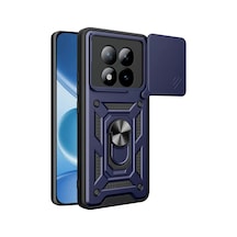 Newface Xiaomi Redmi Note 15 Pro 5g Pars Lens Yüzüklü Silikon - Lacivert