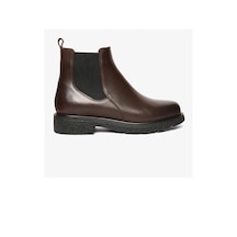 Greyder 33901 Kadın Kahverengi Hakiki Deri Chelsea Bot-682 Kahve