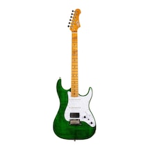 Jet Js-600 Tgr Hss Elektro Gitar Transparent Green