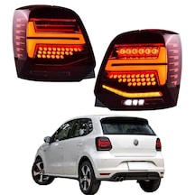 Vw Polo 6r 2009.2014 Kırmızı Audi Dizayn Animasyonlu Ledli Stop