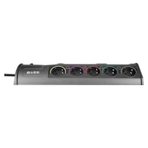 Sp10af 3m 1860 Joule 1.5mm 1 Usb 1 Typec 2.1a/5v 16a 250v 3680w 10lu Akım Korumalı Priz