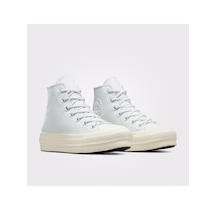 Converse Chuck Taylor All Star Lift Platform Luxe Workwear Unisex Mavi Sneaker A05248c Açık Mavi