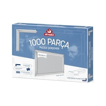 Art Puzzle Beyaz 1000 Parça Demonte Puzzle Çerçevesi