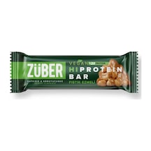 Züber Fıstık Ezmeli Vegan Protein Bar 45 G - 8 Adet Tarı